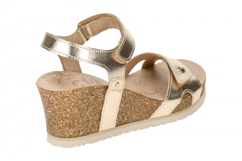 Panama Jack Julia Shine B3 Keil Sandale gold metallic