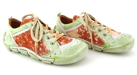 Eject Flight Limao E-11046 Schuhe grün orange