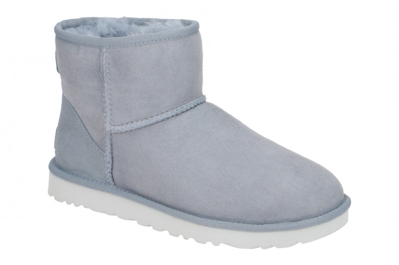 UGG Stiefel hellblau ash-fog Classic Mini II