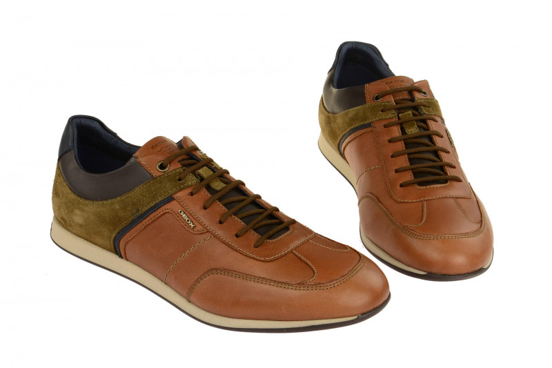 Geox Sneaker Schuhe Clemet hell-braun