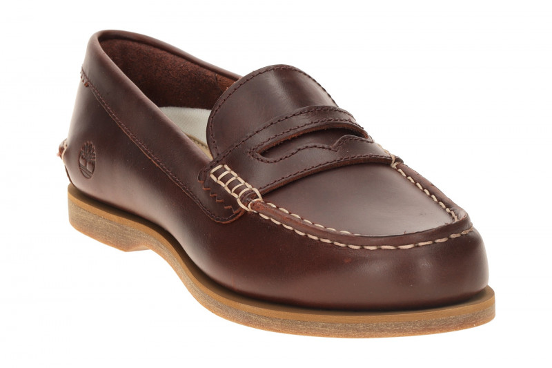 Timberland Classic Boat Slipper rot burgundy Damen Loafer 0A5MXN