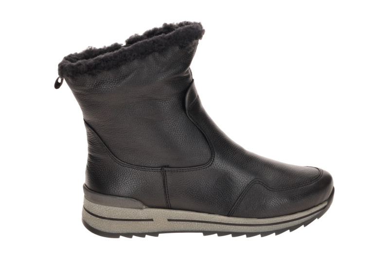 ARA Osaka Winter Schlupf Stiefel schwarz H-Weite 12-24591