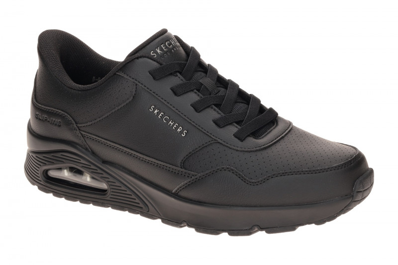 Skechers Uno Schuhe Slipper schwarz Herren Slip Ins 183023