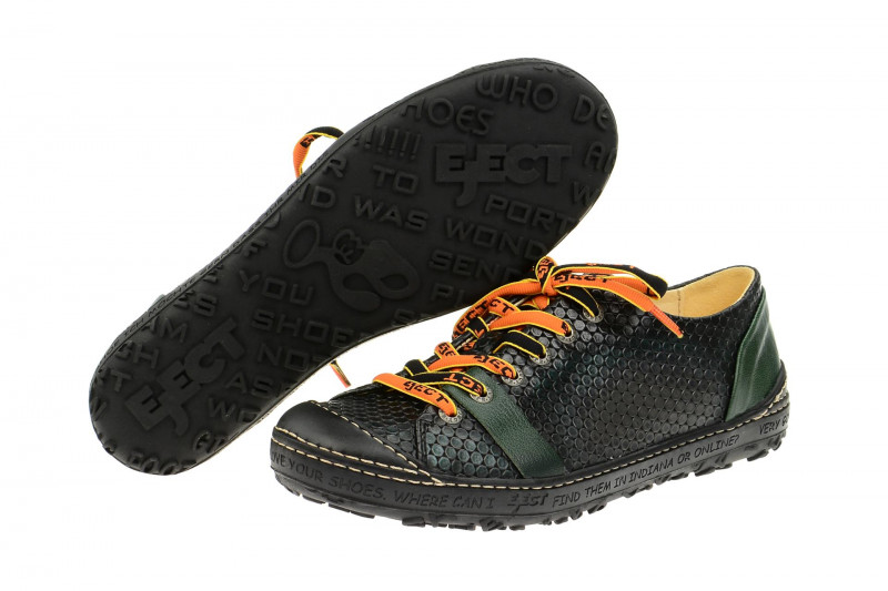 Eject Dass Schuhe schwarz grün 16224