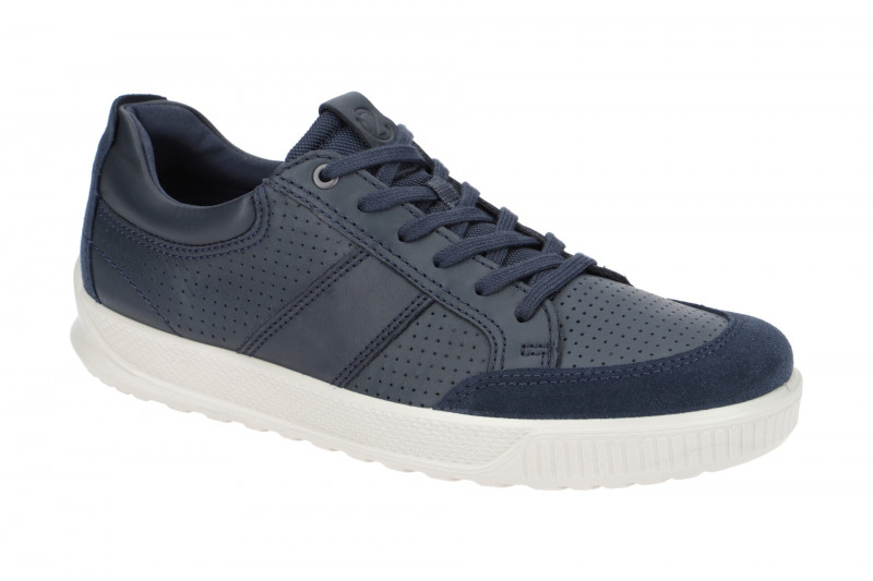 Ecco Byway Schuhe blau grau Herren Sneakers 501564