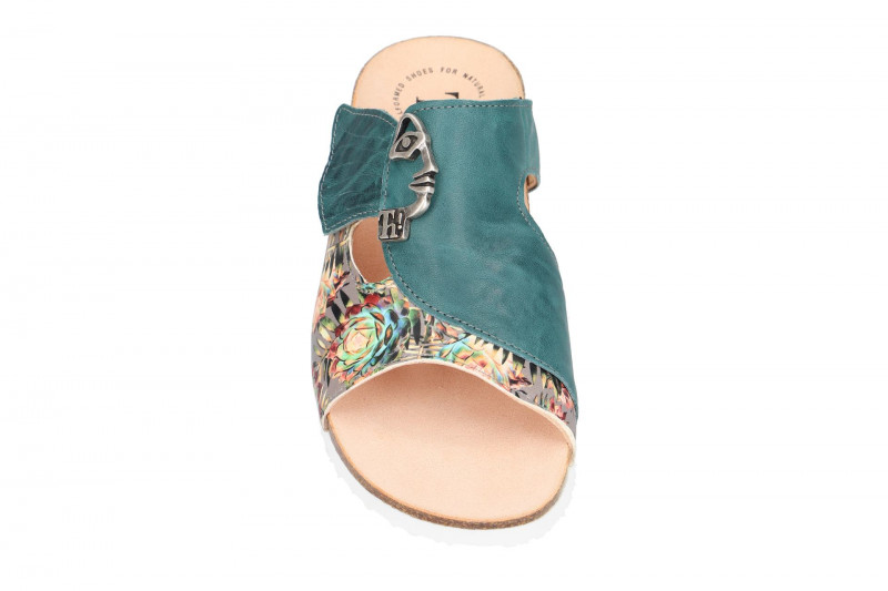 Think Mizzi Pantolette blau effekt 4-84353-99