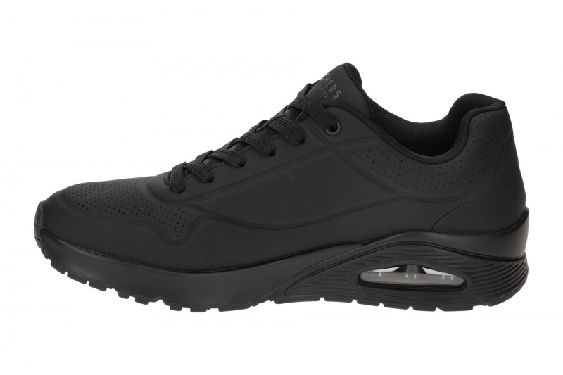 Skechers Uno Schuhe schwarz uni Herren Sneakers 52458