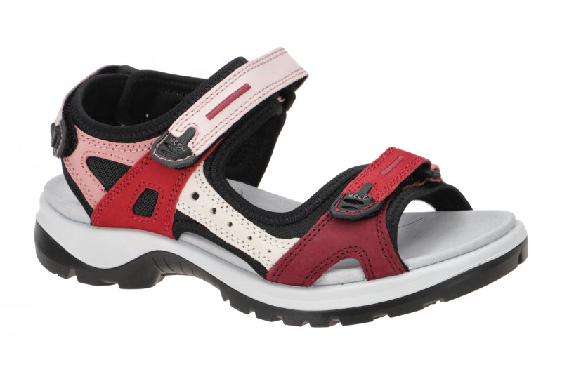 Ecco Offroad Damen Sandale rot multi 822083