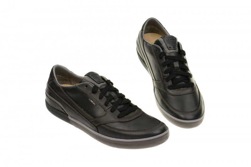 Geox Box Schuhe schwarz U44R3A 043BU C9999