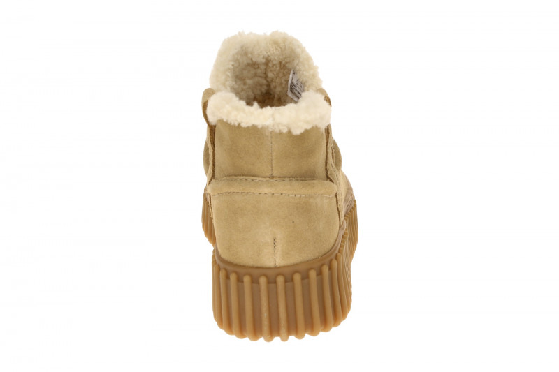 Clarks Torhill Warm Winter Schuhe beige Velour Stiefeletten 26327994