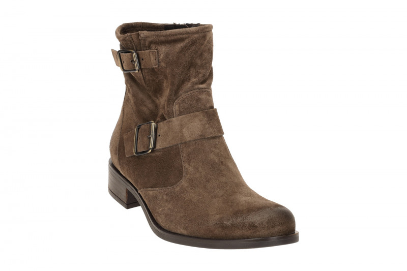 Paul Green Stiefelette braun Biker Boots 8279