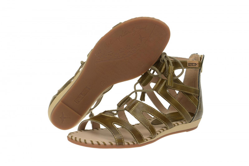 Pikolinos Alcudia Sandale grün olive 816-7585