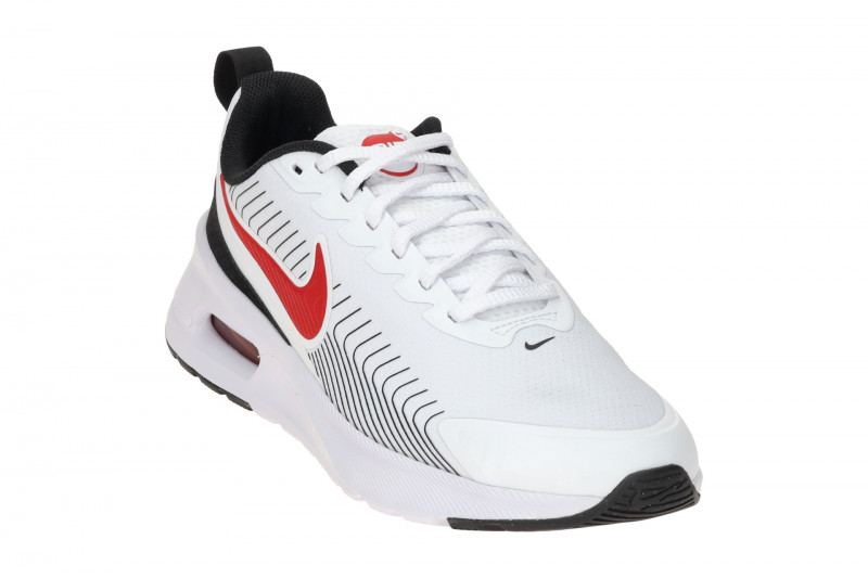 NIKE AIR MAX Nuaxis Schuhe weiß rot Herren Trainer