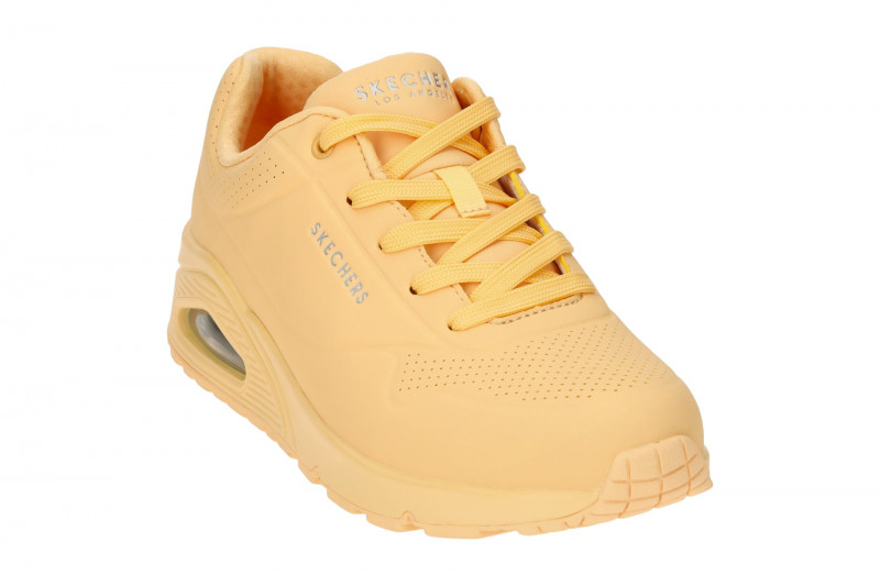 Skechers Uno Schuhe orange Damen Sneakers 73690