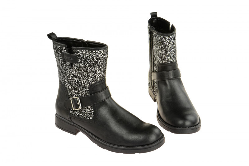 Geox Stiefel SOFIA schwarz silber