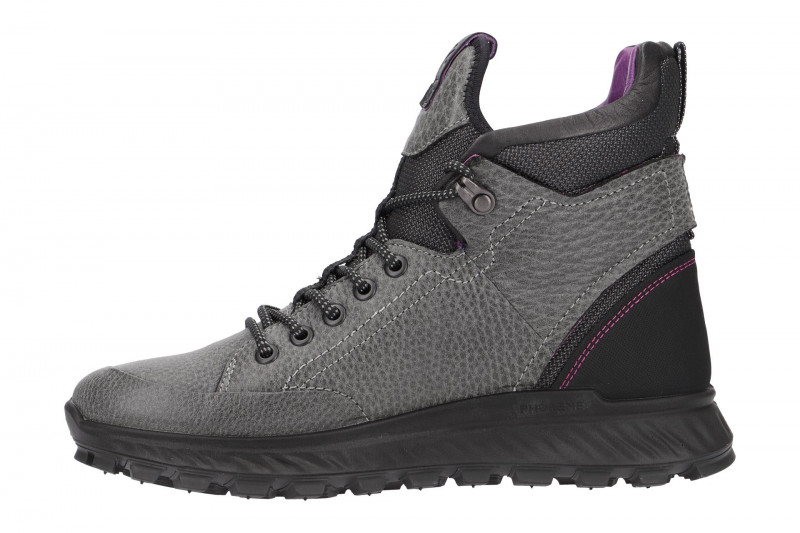 Ecco ExoStrike Damen Stiefel schwarz grau