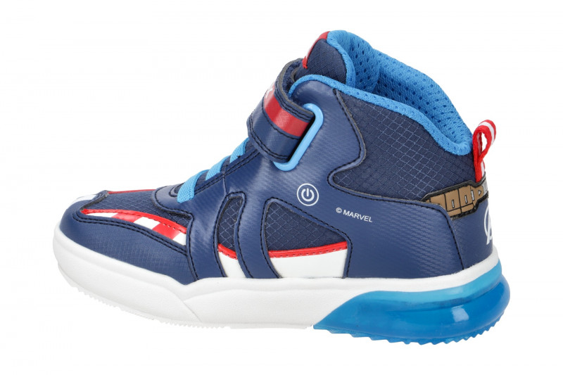 Geox Grayjay Kinder Schuhe blau Captain America J369YC