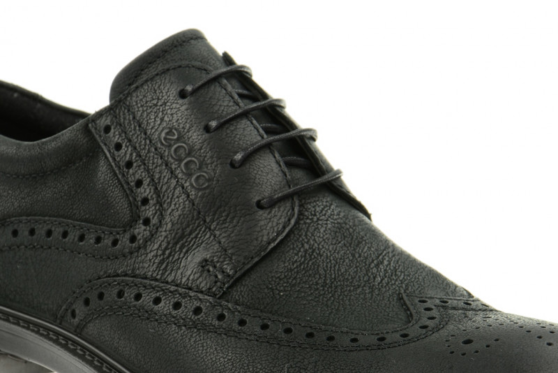 Ecco Atlanta Schuhe schwarz matt 61012401001