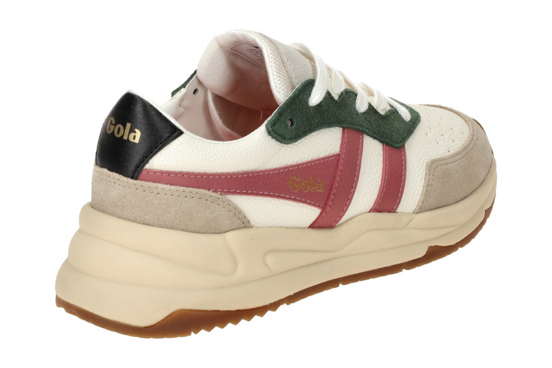 Gola Saturn Quadrant Sneakers weiß grün CLB521
