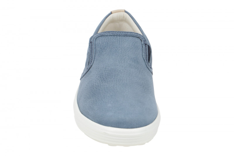 Ecco Soft 7 Slipper Schuhe blau marine Damen 470493
