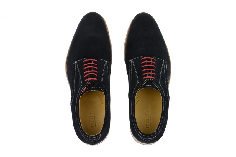 Gordon & Bros Schuhe Levet navy blau Rahmengenäht 2320