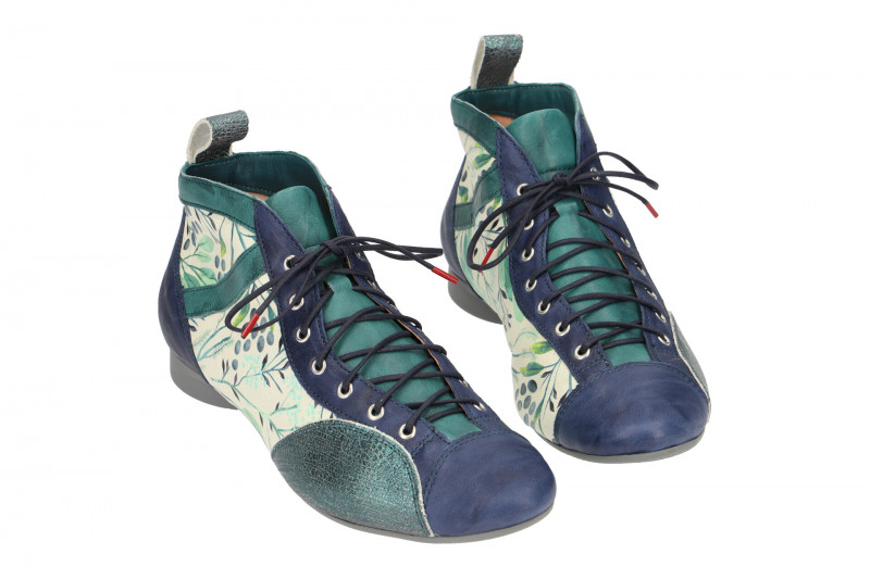 Think Guad Stiefelette blau grün 288