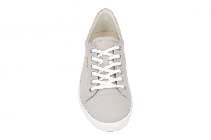 Ecco Soft 7 Schuhe grau rose Damen Sneakers