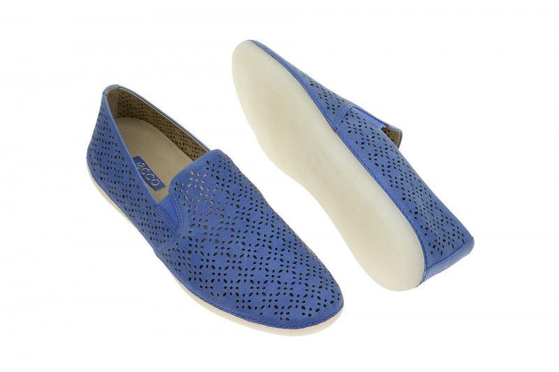 Ecco Thompson Slipper blau cobalt 35265301131