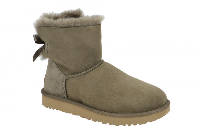 UGG Stiefel grün Mini Bailey Bow II