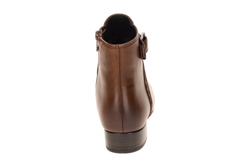 Gabor Stiefelette braun saddle H-Weite Schnalle 8031.01.003