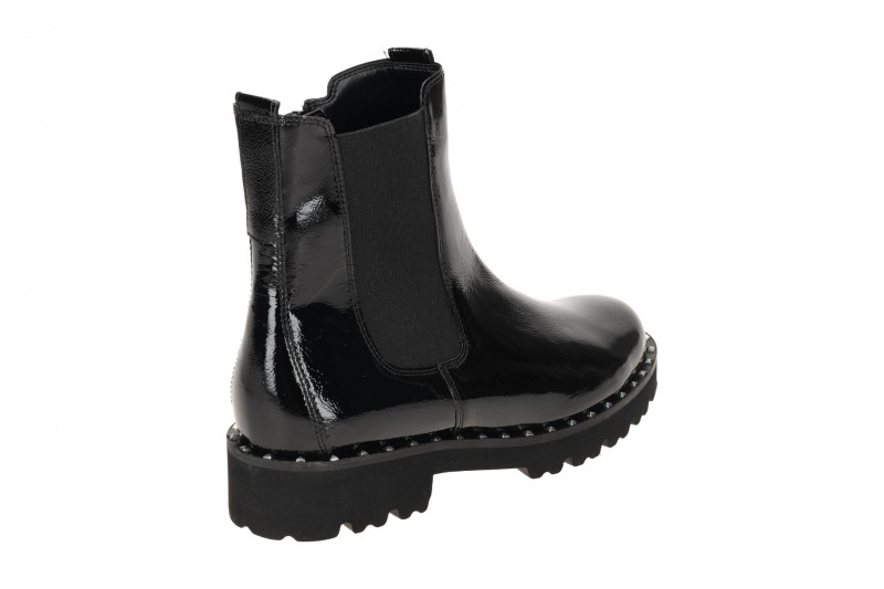 Gabor Stiefelette schwarz Ankle Boots Lack 51.750.97