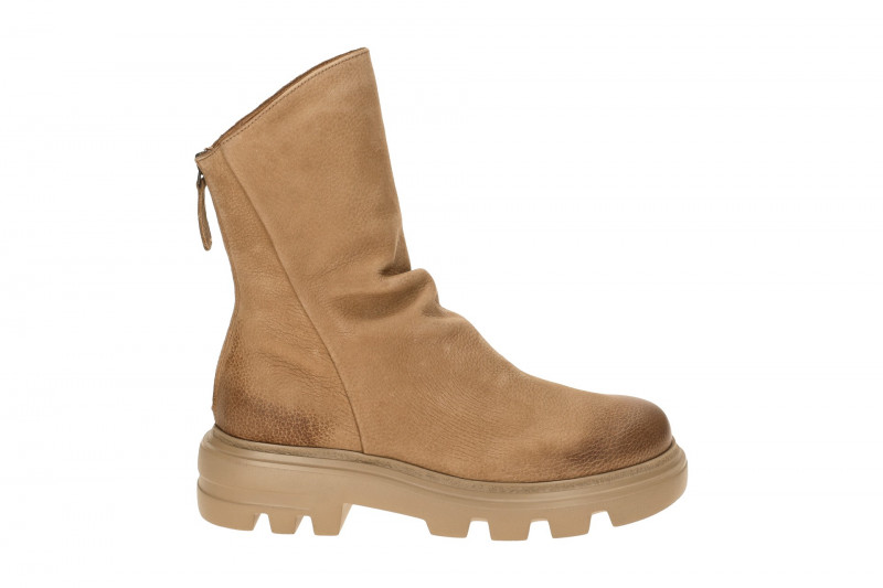 Paul Green Stiefelette braun tan Nubuck 8253