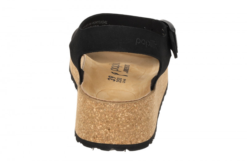 Birkenstock papillio Glenda Sandalette schwarz SCHMAL 1029046