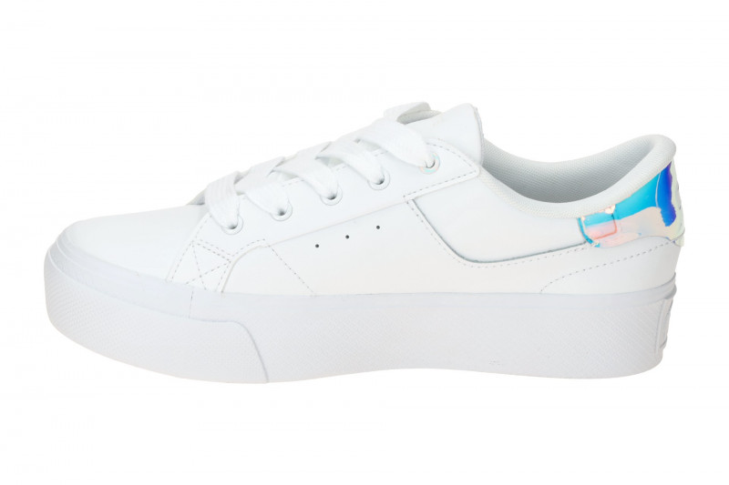 Lacoste Ziane Plateau Sneakers Schuhe weiß bunt Damen 0004