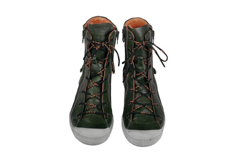 Eject Dass E-12998 Stiefelette dunkelgrün