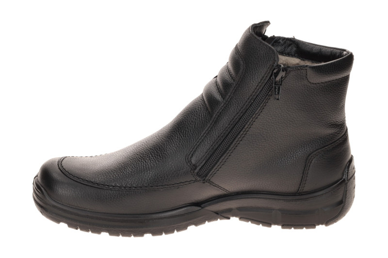JOMOS Warmfutter Stiefelette schwarz H-Weite Lammfell 416501