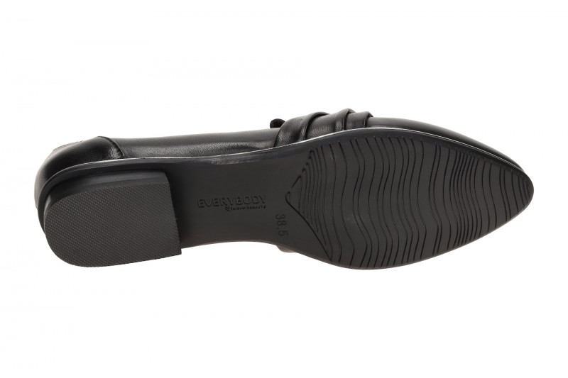 Everybody BENVENUTA Schuhe schwarz silber Glattleder