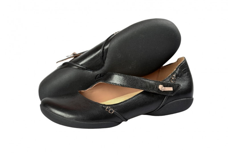 Clarks Felicia Plum Slipper schwarz