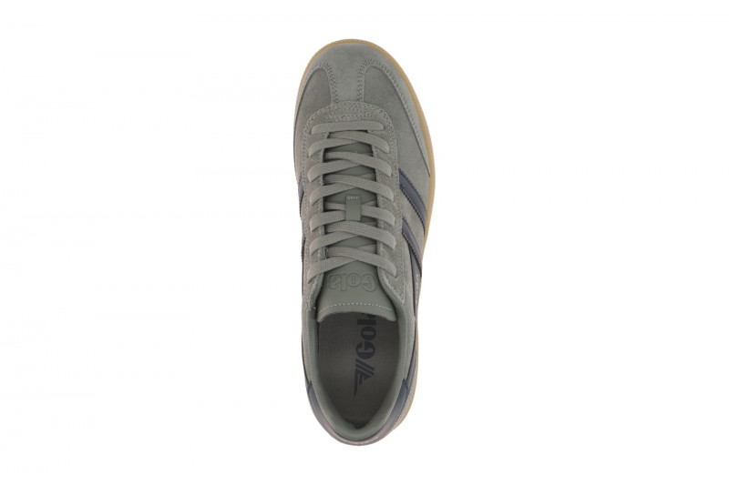 Gola Viper Schuhe Sneakers grau blau Herren Velour CMB735