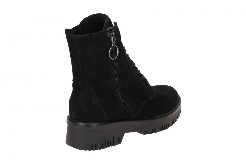 Waldläufer Alea Stiefeletten Boots schwarz Glitzer H-Weite