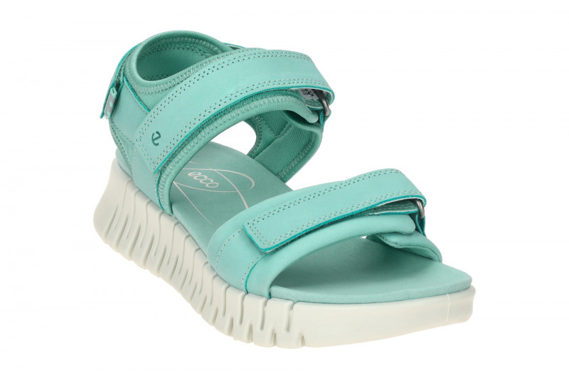 Ecco Gruuv Sandalen blau aquatic Damen 213103