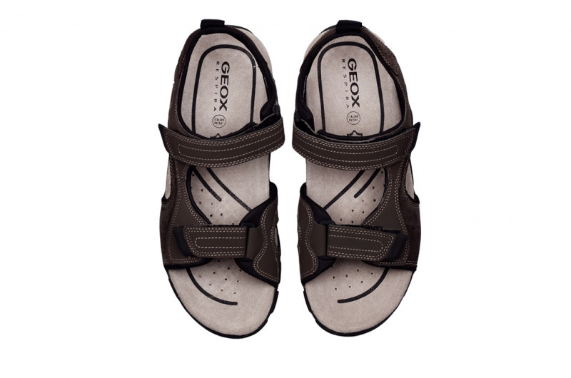 Geox S.Strada Sandale in coffee braun U1124M