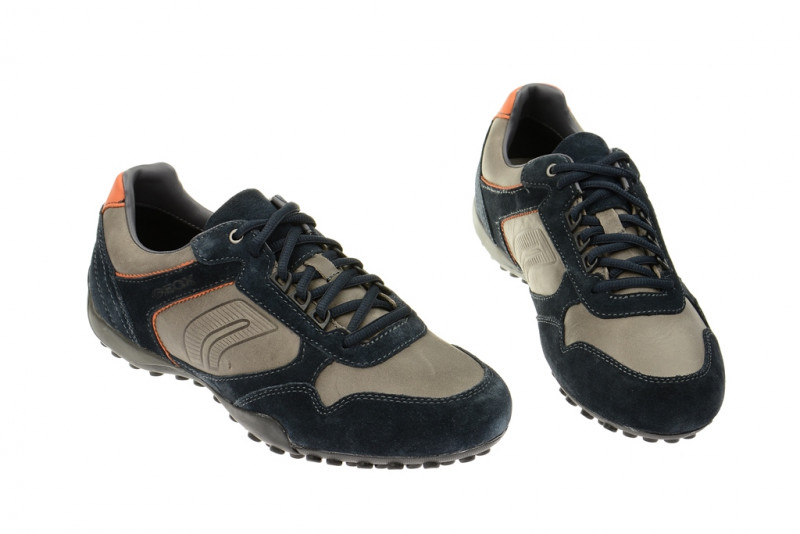 Geox Snake Sneaker blau navy grau U3407Q