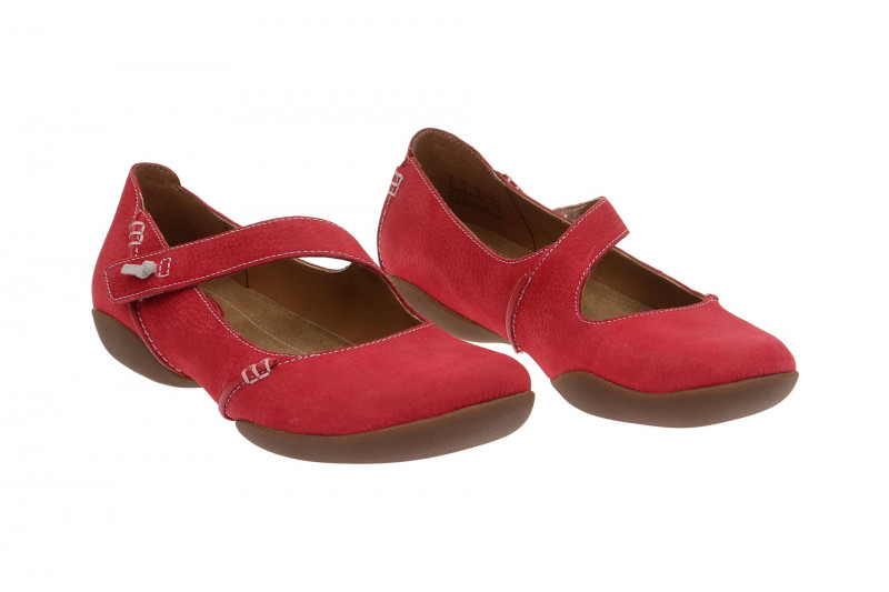 Clarks Felicia Plum Schuhe rot Slipper - 26115593 4