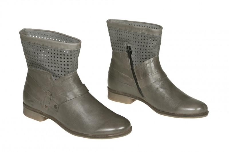camel active - Sommer Stiefelette - Santana in grau - 766.16.02