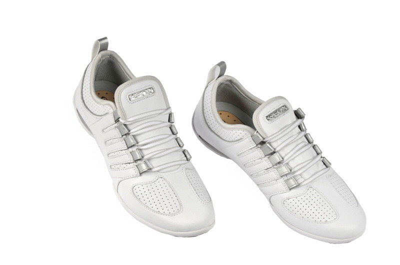 Geox Euphoria - Damen Sneakers - weiß silber - D0108F