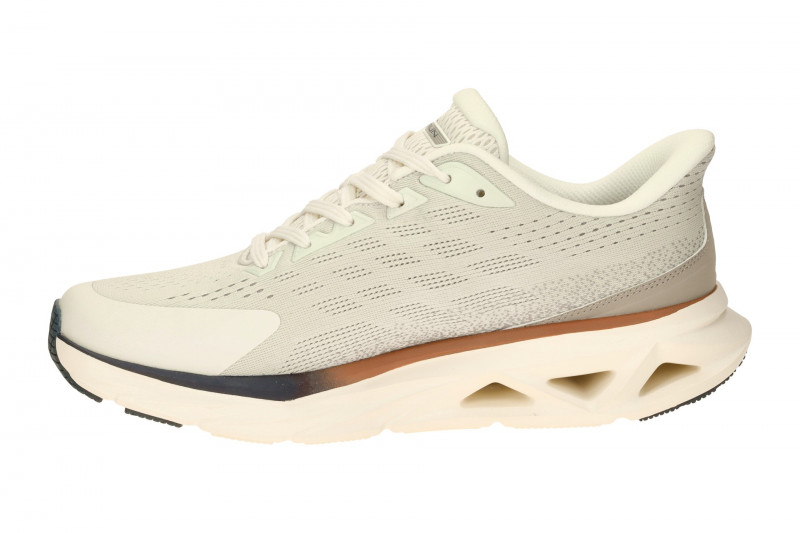 Skechers Glide Step Schuhe beige Herren SLIP-INS 221040