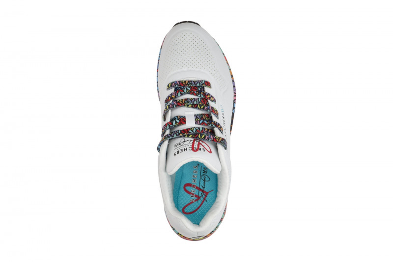 Skechers Uno Schuhe weiß Lovewall 177918