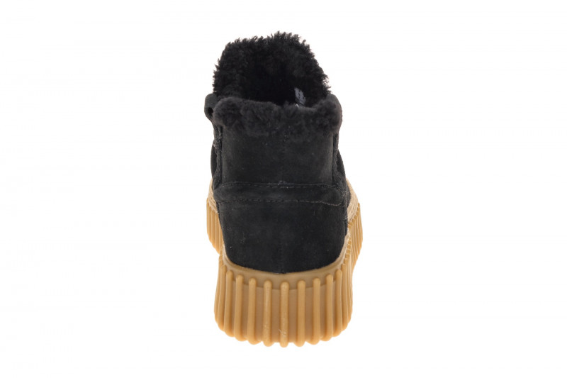 Clarks Torhill Warm Winter Schuhe schwarz Velour Stiefeletten 26320239
