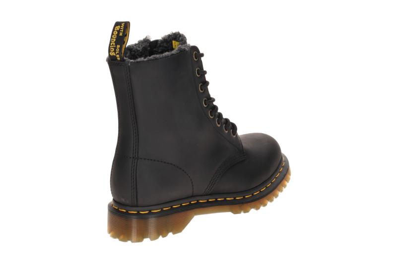Dr. Martens 1460 Pascal WL Stiefel schwarz matt UNISEX Warmfutter